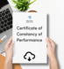 Certificate of Constancy of Performance