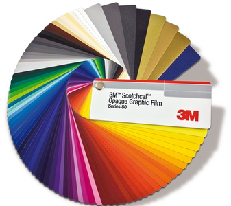 3m Scotchcal Vinyl Color Chart