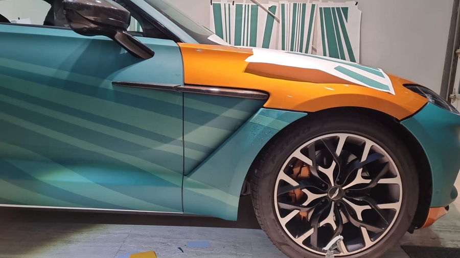Aston Martin DBX Wrap Progress (3).jpeg