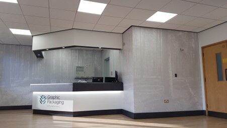 Architectural Films Revamp Reception Area